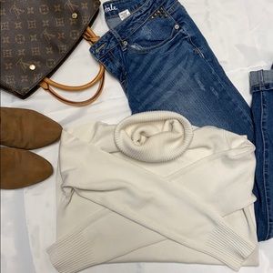 Cream Gap turtleneck sweater
